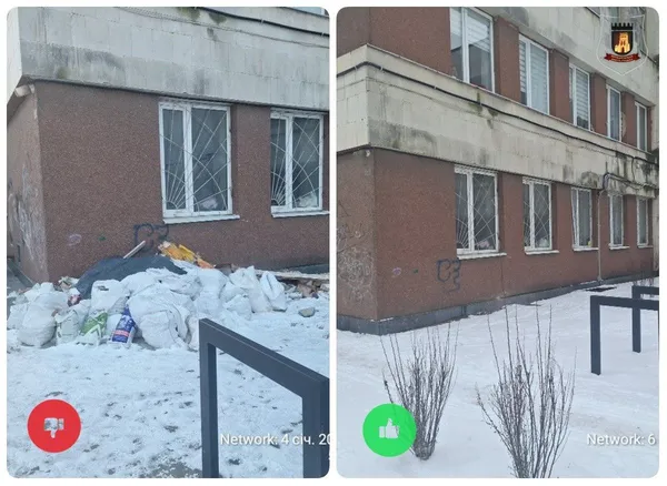 Під РАЦСом Луцька лишили гору сміття (фото)