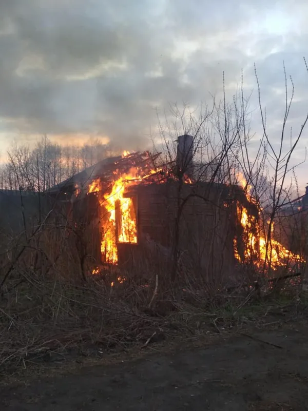 На Волині горів колишній колгосп (фото, відео)