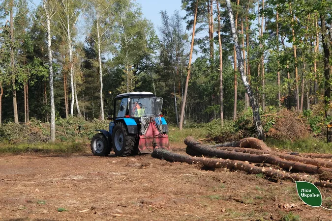У волинських лісах досі долають наслідки серпневого буревію (фото)