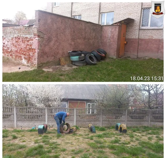 У Луцьку муніципали «видобули з надр» 152 шини за один день (фото)