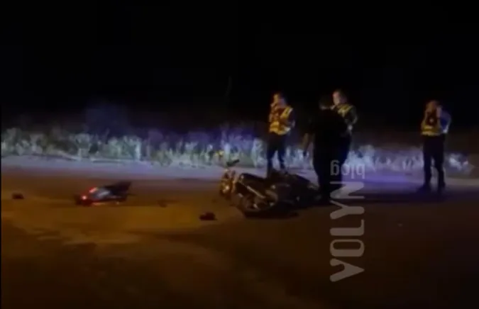 У Маневичах п'яний мотоцикліст збив хлопчика на самокаті (відео)
