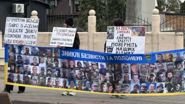 У Володимирі провели акцію на підтримку військовополонених та зниклих безвісти захисників (фото)