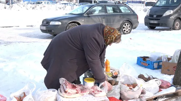 Продавчиня Алла із села Борочиче