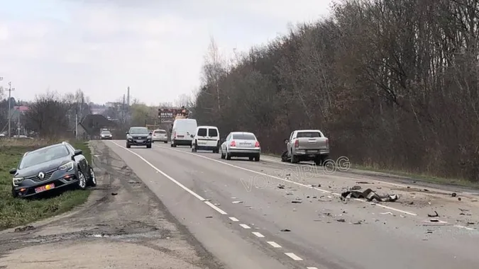 Під Луцьком сталася серйозна аварія