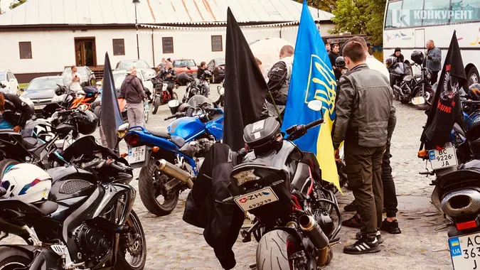 У Луцьку влаштували мотопробіг на підтримку бригади «Любарт» (фото)