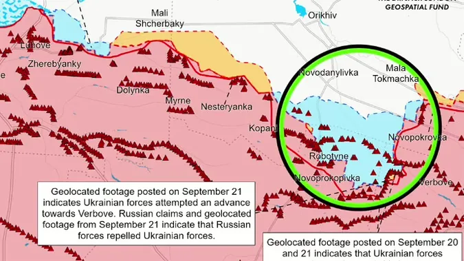Бронетехніка ЗСУ вже діє за останньою лінією оборони росіян на Запоріжжі, – ISW