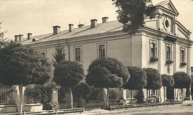 Дерева біля суду