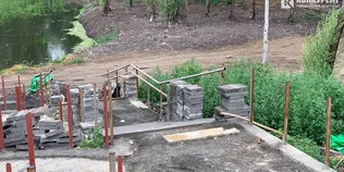 Не врахували підтоплення: у Луцьку переносять завершення лугопарку за 70 млн