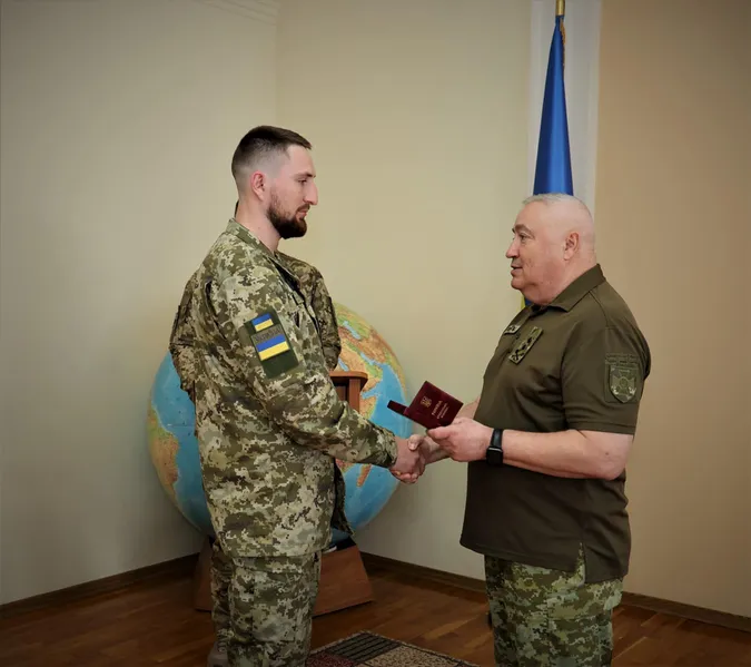 Волинський офіцер-прикордонник розповів про пекло Бахмута (фото)