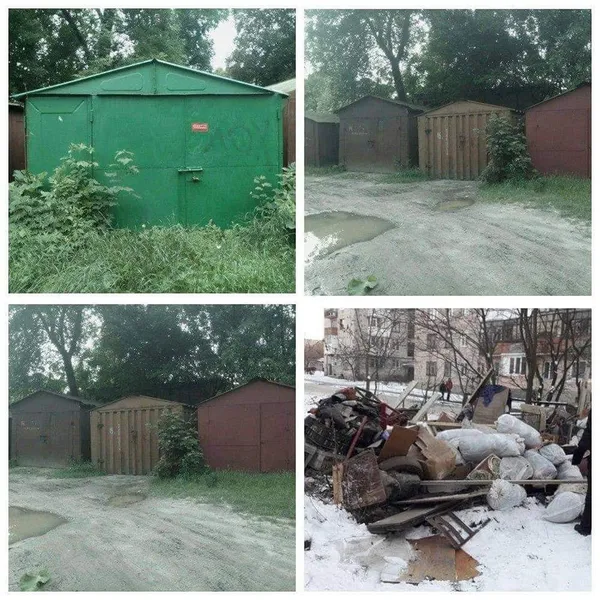 Біля багатоповерхівки в Луцьку демонтували 38 незаконних гаражів (фото)