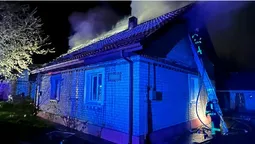 У селі під Луцьком горів житловий будинок (фото)
