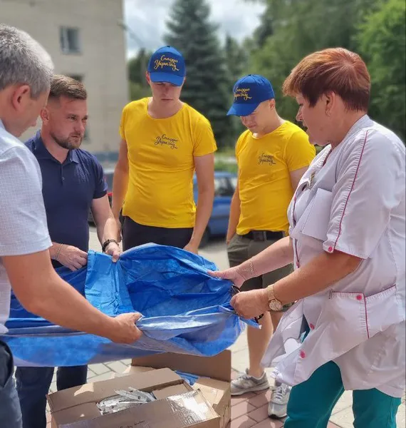 Підгайцівська громада передала Луцькій райлікарні гуманітарну допомогу (фото)