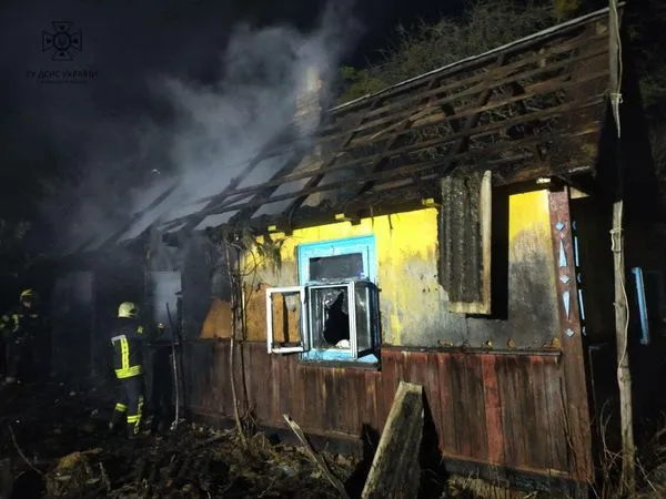 Опіки кистей та обличчя: під час пожежі в Луцькому районі постраждали двоє людей (фото, відео)