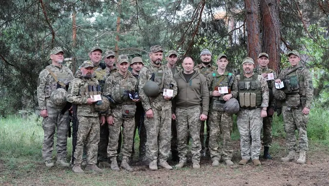 Воїни Ковельського батальйону Волинської бригади ТрО отримали бойові нагороди (фото)
