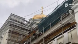 У Луцьку триває реконструкція Свято-Троїцького собору (фото)