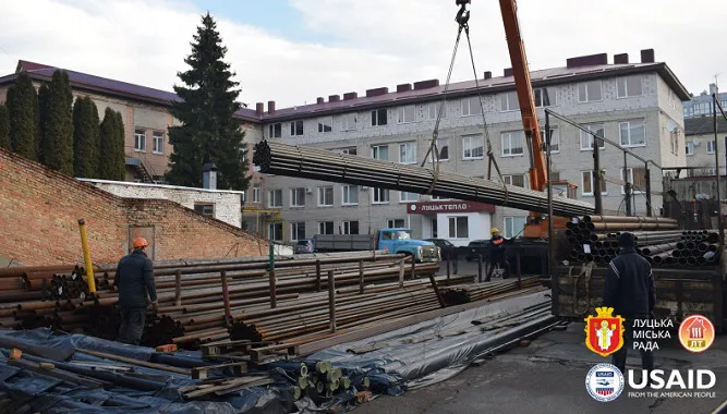 «Луцьктепло» отримає 7,5 км трубопроводів від USAID (фото)
