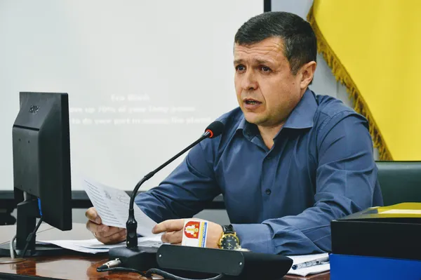 Розпочинав сесійне засідання «укропівець» Борис Смаль
