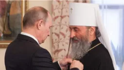 Голова УПЦ МП Онуфрій запропонував провести хресну ходу до Маріуполя (відео)