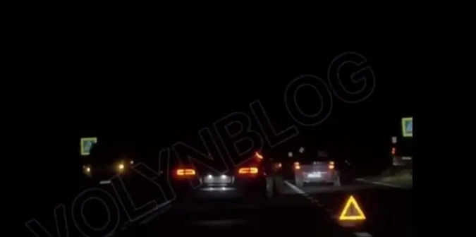 У селі Луцького району ДТП: постраждала жінка (відео)