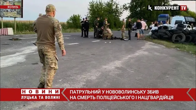 Поліцейський, який збив на блокпосту в Нововолинську людей, відсидить шість років, – апеляція