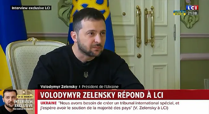 Зеленський заявив, що готовий особисто «набити морду» путіну