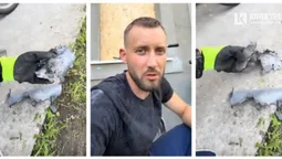 Лучани досі знаходять уламки «шахедів» біля своїх будинків (відео)