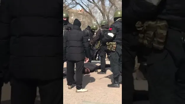 У Бердянську рашисти розігнали проукраїнський мітинг (відео)