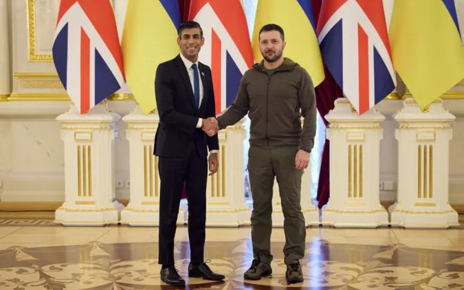 Прем’єр Британії пообіцяв посилити ППО України 125 зенітними гарматами