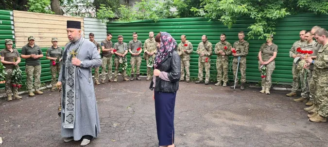Військову з Володимира-Волинського провели у вічну путь