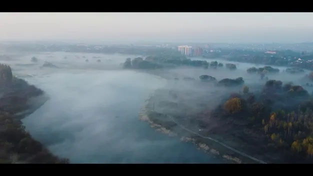Як світає у Луцьку: неймовірні кадри (відео)