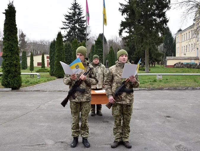 На Волині прикордонники склали військову присягу (фото)