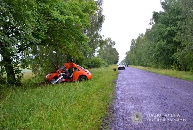 Влетіла в дерево: на Ковельщині загинула 28-річна водійка легковика (фото)