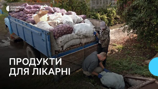 Волиняни зібрали понад 4 тонни городини для інфекційної лікарні (фото, відео)