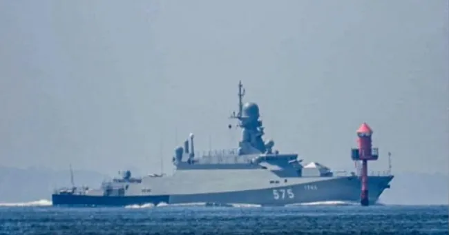 ССО уразили ракетний корабель РФ, який ішов із Балтійського у Каспійське море