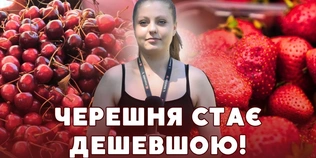 Ягоди дешевшають: які ціни на полуницю та черешню на луцькому ринку (відео)