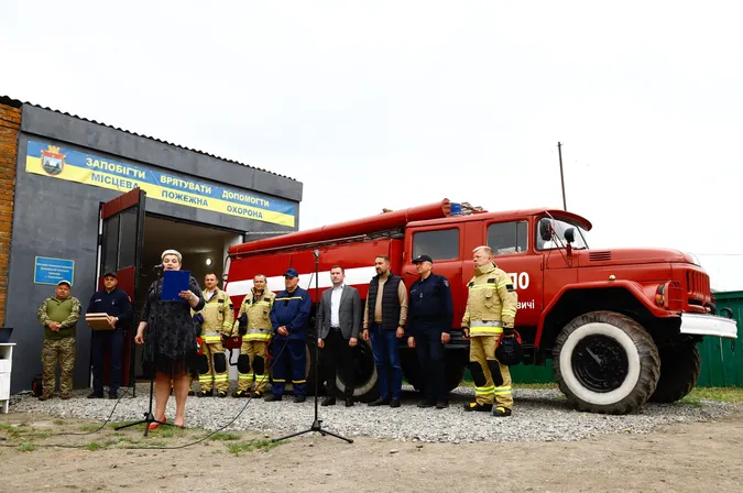 На Волині відкрили 103-й підрозділ місцевої пожежної охорони (фото)