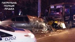 Розповіли подробиці аварії з маршруткою у Луцьку 