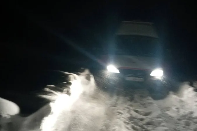 Вантажівка з деревиною, автобус і «швидка»: зі снігових заметів витягнули 14 автомобілів (фото)