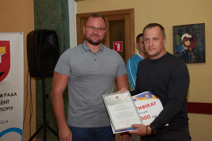 У Луцьку спортсменів відзначили нагородами (фото)