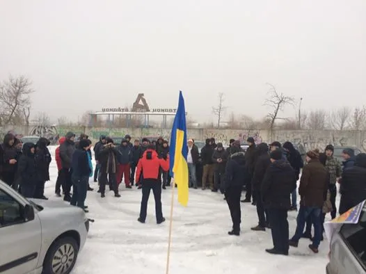 Власники нерозмитнених авто влаштували мітинг у Ковелі (фото)