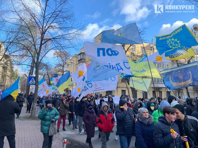 У Києві мітингують волинські підприємці: що вимагають (відео)
