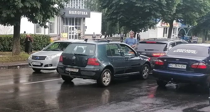 У Луцьку на Стрілецькій побилися «німці» (фото)