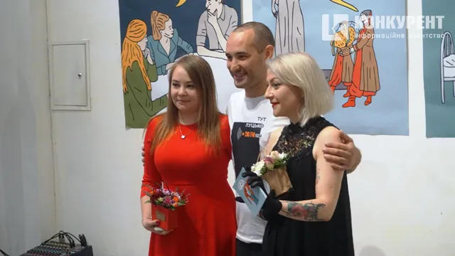 «Зробимо Лесю великою знову»: у Луцьку презентували художню виставку (фото, відео)