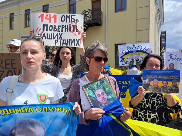 У Ковелі провели  акцію на підтримку військовополонених і зниклих безвісти (фото)