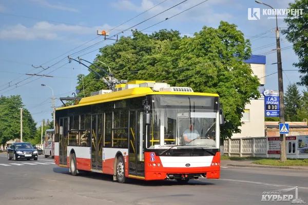 Луцький «Богдан» продемонстрував нові тролейбуси для Одеси
