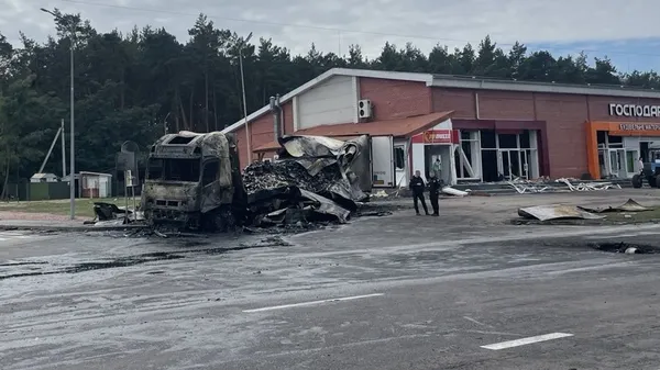 Росіяни завдали удару «шахедом» по АЗС: деталі ворожої атаки біля ПП «Ягодин» на кордоні з Польщею (фото) (ОНОВЛЕНО)