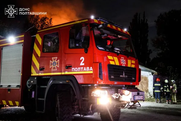 Уночі ворог атакував Полтавщину та Харків: показали наслідки ударів