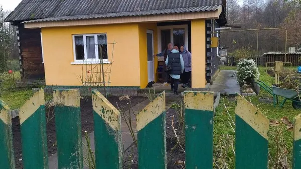 У батьківській хаті на Волині живе 71-річна пенсіонерка з Білорусі