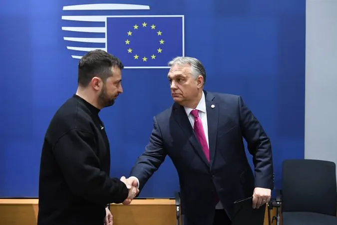 Орбан відвідає Київ та поспілкується із Зеленським