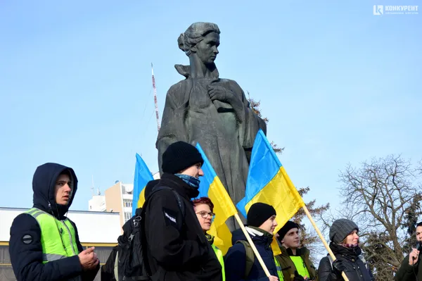 У Луцьку відбулася масштабна акція до 100-річчя Акту Злуки (фото)